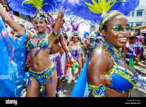 Carnival, Port of Spain, Trinidad Stock Photo - Alamy