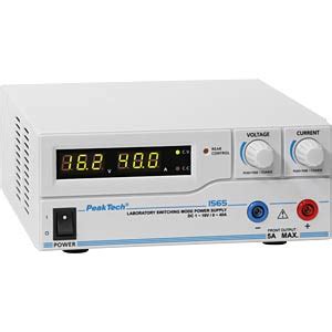 PEAKTECH 1565 Digital Laboratory Switching Power Supply 1 16 V 0