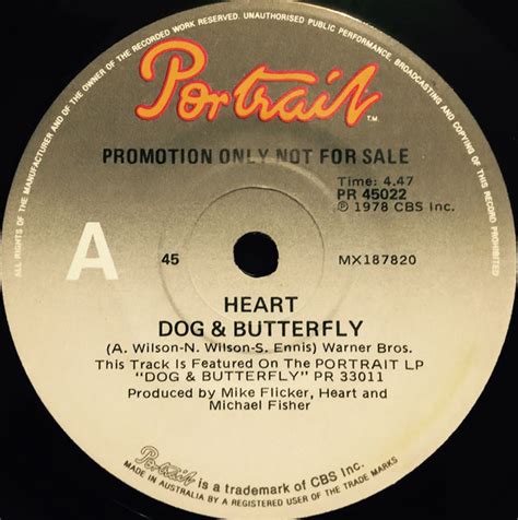 Heart - Dog & Butterfly (1979, Vinyl) | Discogs