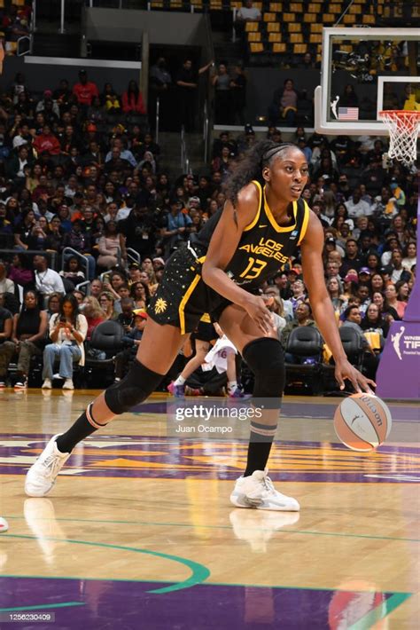 Chiney Ogwumike Of The Los Angeles Sparks Handles The Ball During The News Photo Getty Images