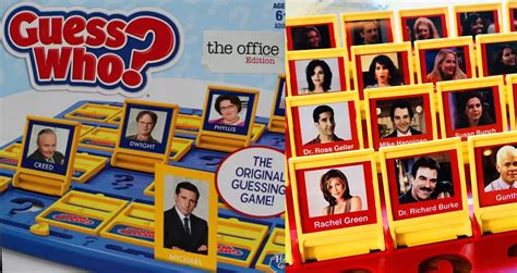 You Now Get New Versions Of The Guess Who Board Game Such As The Office ...