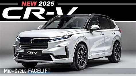 New Honda CR V 2025 Facelift FIRST LOOK At Exterior Redesign