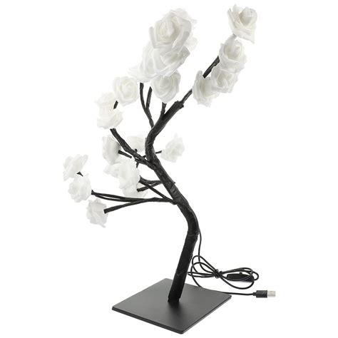 Rose Tree Lights Flower Lamp Lighted Rose Tree LED Tree Lamp Light up ...