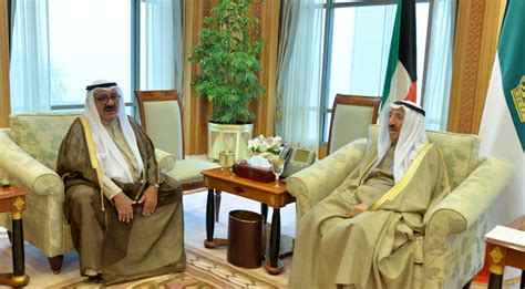 Kuna His Highness The Amir Receives Top Officials