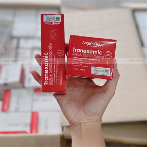 Kem Dưỡng Angel s Liquid Tranexamic Mela Zero Cream Giảm Thâm Nám