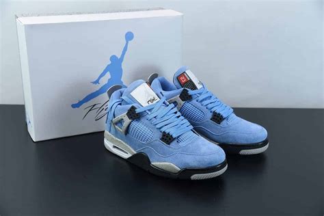 How To Spot Fake Air Jordan 4 University Blue (UNC)