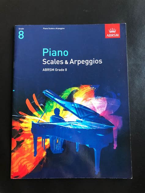 Abrsm Grade 8 Piano Scales And Arpeggios 興趣及遊戲 書本 And 文具 書本及雜誌 補充練習