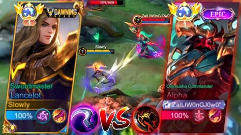 BEGINI CARA BERMAIN LANCELOT LAWAN HYPER ALPHA LANCELOT VS PRO