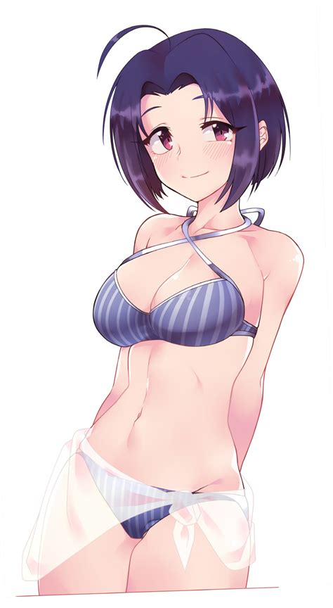 Miura Azusa Idolmaster And 1 More Drawn By Jp06 Danbooru