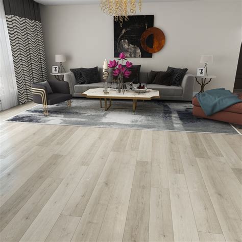 Manhatton Grey Oak 6mm Premium Spc Click Floor Depot