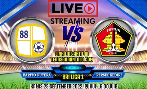 LINK LIVE STREAMING PS Barito Putera Vs Persik Kediri Nonton BRI Liga