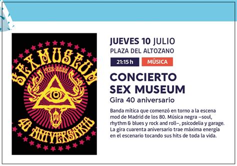 Sex Museum y la Banda Sinfónica Municipal protagonizan una doble cita musical gratuita en