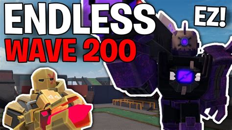 Beating Void Apex Predator Endless Wave Roblox Tower Defense