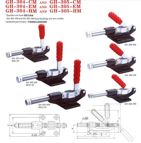 And Series Push Pull Toggle Clamp Toggle Clamp Swing Clamp