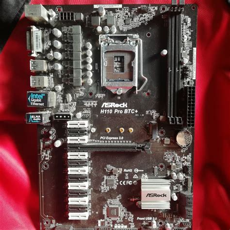 マザーボード Asrock H110 Pro Btc Lga1151の通販 By スーパーナッパ S Shop｜ラクマ