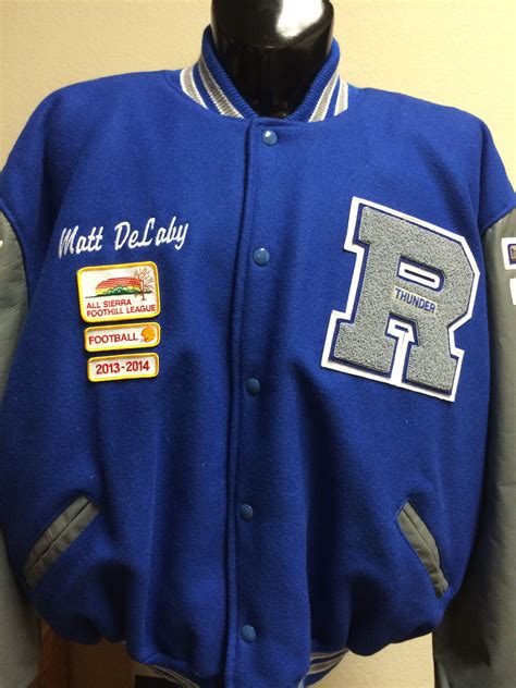 Pin By Mike Doyle On Rocklin High School Thunder Varsity Letterman