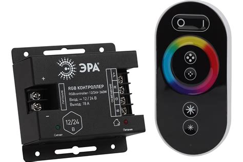 Контроллер для светодиодной ленты ЭРА, RGBcontroller12/24V216W/432W ...