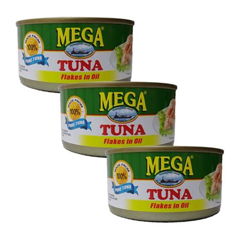 Mega Tuna Flakes In Oil Pcs G Per Pc Lazada Ph