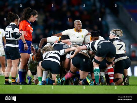 London England November 27 Lindelwa Gwala Cell C Sharks Ladiesof