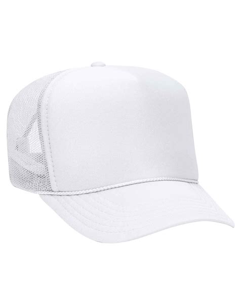 OTTO 39 165 Otto Cap 5 Panel High Crown Mesh Back Trucker Hat Veetrends