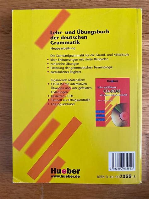 Lehr Und Bungsbuch Der Deutschen Grammatik Im Kanton Z Rich Tutti Ch