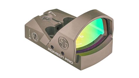 Sig Sauer Romeo1pro 1x30mm Red Dot Sight 3 Moa Dot Reticle Aircraft Grade Aluminum Black