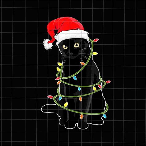 Black Cat Xmas Tree Png, Cat Christmas Tree Png, Black Cat C - Inspire ...