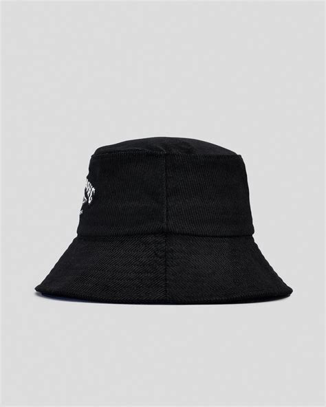 Shop Billabong Cb Since Bucket Hat In Black Fast Shipping Easy