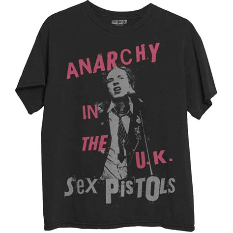 Sex Pistols Anarchy In The Uk T Shirt Fuzz Bayonne