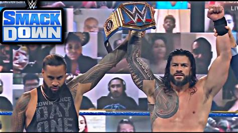 Jimmy Uso Join Roman Reigns Roman Reigns Destroy Rey Mysterio