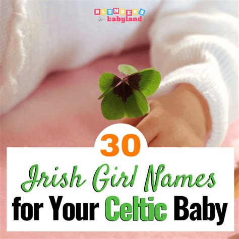 Unique & Popular Irish Girl Names with Lovely Meanings - Blunders in ...