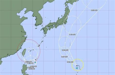 「燕子」颱風生成 日本氣象廳公布最新預測路徑 生活 自由時報電子報