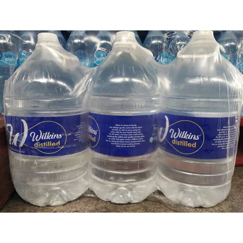 Wilkins Distilled 7 Liters 3pcs Shopee Philippines