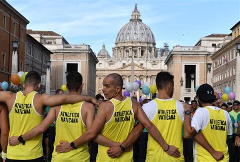 Atletica Italiana On Twitter Atletica La Santa Sede Corre Diamo