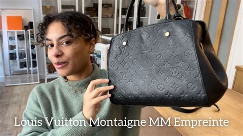 Louis Vuitton Montaigne Empreinte MM Review YouTube