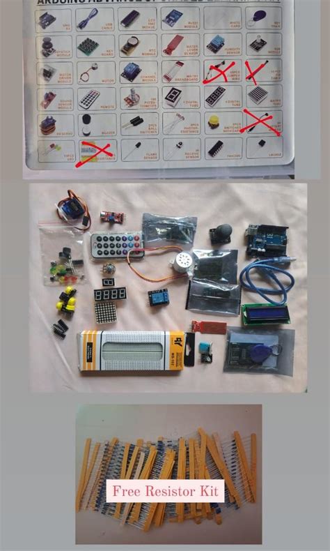 ARDUINO KIT, Computers & Tech, Parts & Accessories, Networking on Carousell