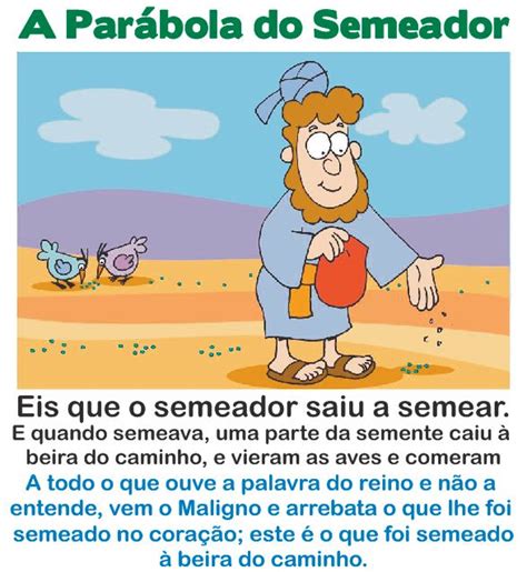 Ilustra Es E Mensagens O Semeador Da Palavra