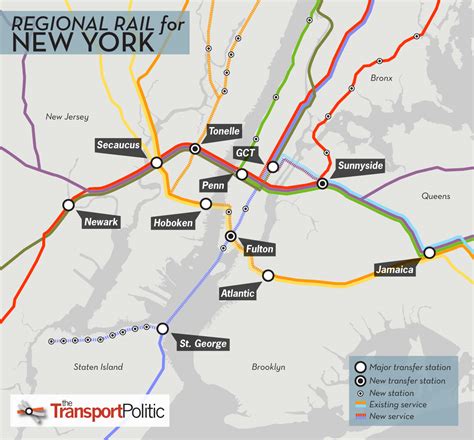 Regional Rail For New York City Part Ii The Transport Politic