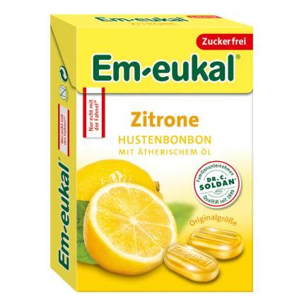 Em Eukal Zitrone Hustenbonbons Zuckerfrei 50 G Online Kaufen