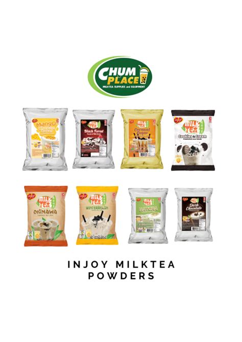 Injoy Milk Tea Flavored Powders Grams Lazada Ph