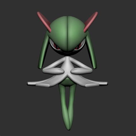 Kirlia Pokemon 3d Model 3d Printable Cgtrader