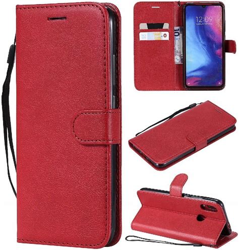 Flip Etui Dla Xiaomi Redmi Note Wysokiej Jako Ci Sk Ra Portfel