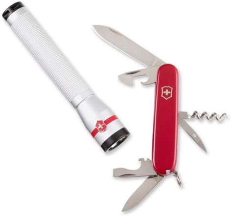 Swiss Army Camper Knife with LED Flashlight at REI