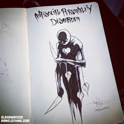 Shawn Coss Illustrated Mental Illnesses And Disorders For This Inktober