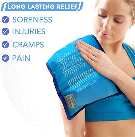 Truhealth Extra Large Ice Pack For Injury FSA HSA Approved Hot Cold Gel Ice Pack Reusable