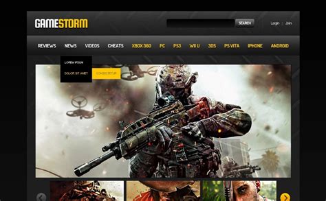 Gaming HTML Website Templates 2020 | Top 20 | Wpshopmart