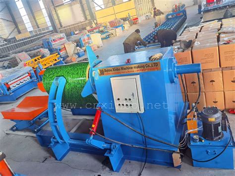 T Hydraulic Automatic Efficient Uncoiler Decoiler Machine