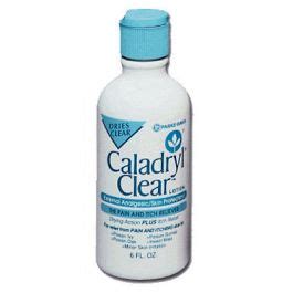 Caladryl Skin Protectant Clear Calamine Plus Itch Relief Off