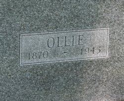 Hannah Ollie Givens Rust 1870 1945 Mémorial Find a Grave