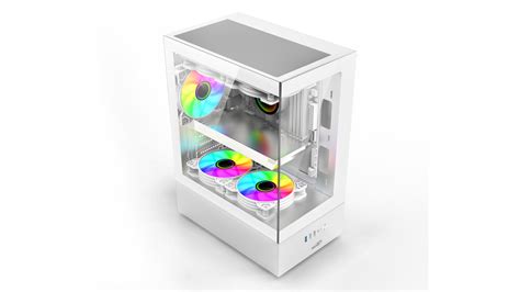 Gabinete Gamer Sentey H White Sf W Mym Computacion Gaming Store